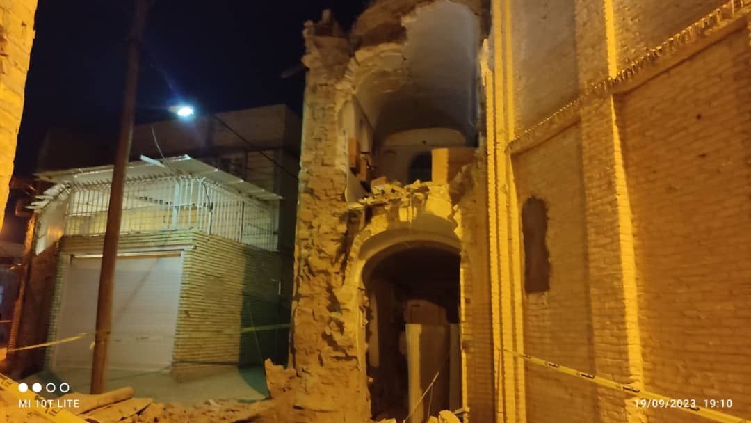 توضیحات سرپرست میراثفرهنگی شوشتر درباره ریزش بخشی از خانه تاریخی «نجاتیان»