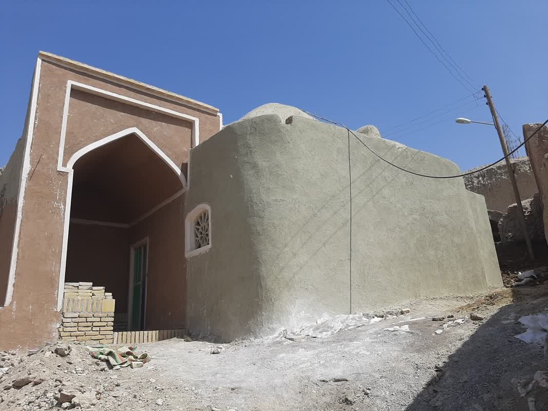 اتمام مرمت مسجد روستای تاریخی گارجگان شهرستان خوسف