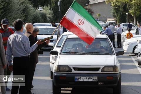 رقابت کارکنان وزارت میراث فرهنگی در رالی حماسه از تهران تا رامسر