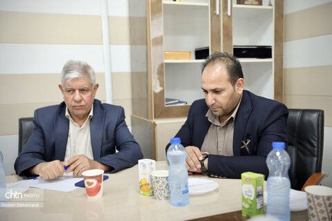 ازدید مشترک فعالان گردشگری سلامت خوزستان از بیمارستان‌های دارای واحد IPD اهواز