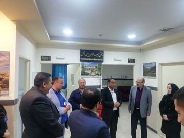 بازدید اعضای کمیته راهبری گردشگری سلامت آذربایجان غربی از بیمارستانی در ارومیه 