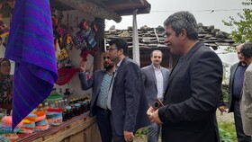 افتتاح بوم گردی در روستای شانه تراش دو هزار تنکابن