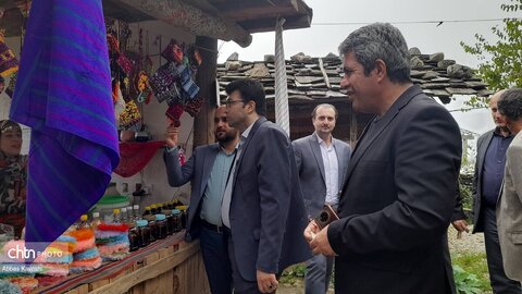 افتتاح بوم گردی در روستای  شانه تراش