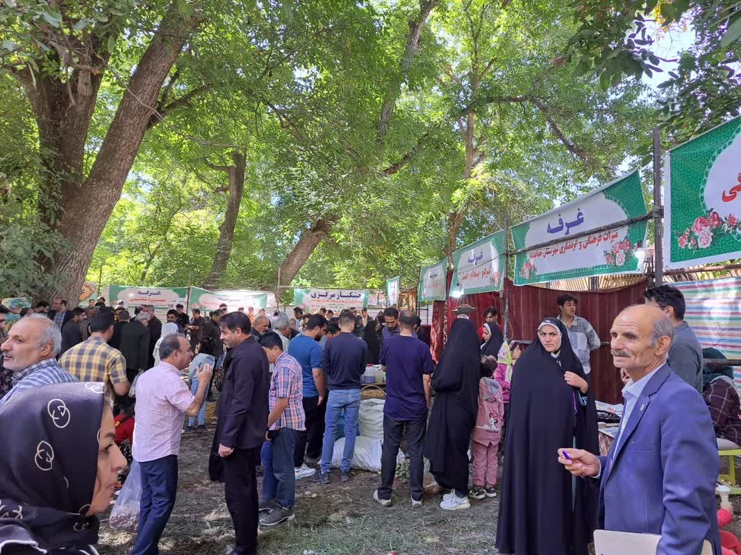 مراسم اختتامیه جشنواره گردو شهر سهرورد برگزار شد