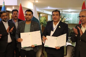 امضای تفاهمنامه همکاری جامعه هتل‌داران اردبیل با فدراسیون آژانس‌های گردشگری تاجیکستان
