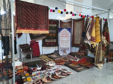 حضور صنعتگران خراسان شمالی در نمایشگاه روستا آباد تهران