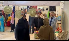 بازدید سرپرست اداره کل میراث فرهنگی سیستان و بلوچستان از نمایشگاه «روستاآباد»