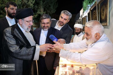 بازدید از نمایشگاه صنایع دستی شاخص استان فارس
