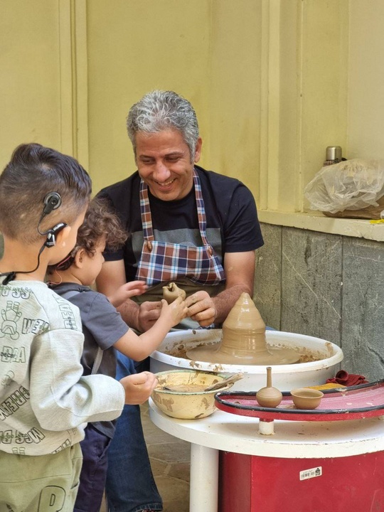 استقبال از بازدیدهای هدفمند کودکان خاص در کاخ گلستان