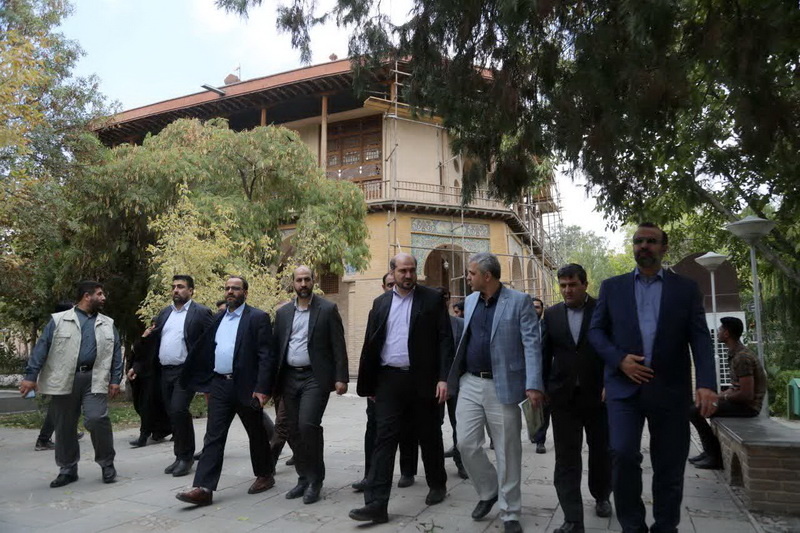 بازدید معاون رئیس‌جمهوری از دولتخانه صفوی قزوین