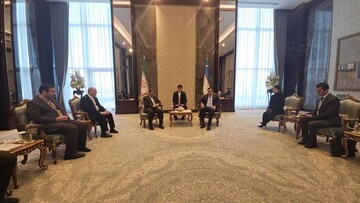 دیدار مهندس ضرغامی با وزیر اکولوژی ازبکستان