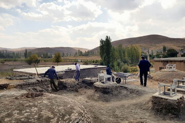 آغاز عملیات مرمت حمام تاریخی روستای کرچ در بوئین میاندشت اصفهان