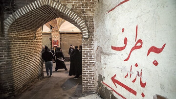 راسته بازار بهبهان خوزستان مرمت می‌شود