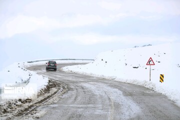 برف، باران و مه‌ در جاده‌های ۹ استان کشور/ اسامی محورهای مسدود