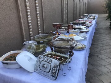 برگزاری جشنواره غذای ایرانی در خانه تاریخی حسین‌زاده شهرستان مه‌ولات