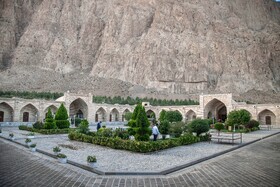 کاروانسرای شاه عباسی بیستون میراث جهانی معماری ایرانی - اسلامی