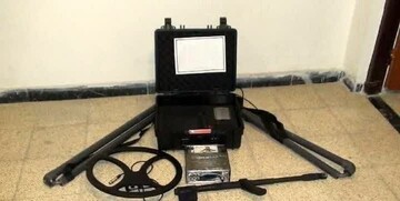 کشف‌ و ضبط یک دستگاه فلزیاب در شهرستان بانه