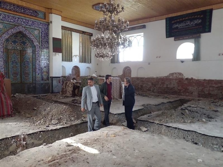 مسجد داش آغلیان خوی مرمت می‌شود