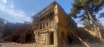 عملیات مرمت و بازپیرایی خانه تاریخی مجتهدی نیشابور آغاز شد