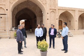 بازدید مدیرعامل مدیرعامل صندوق توسعه و احیاء از بناهای تاریخی استان سمنان