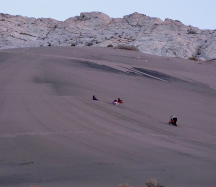 تپه دهل زنان مروست/ یکی از قطورترین تلمسه های بادی صعودی ایران
