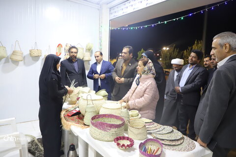 افتتاح نمایشگاه دستاوردهای هفته فرهنگی
