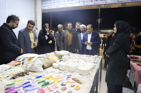 افتتاح نمایشگاه دستاوردهای هفته فرهنگی