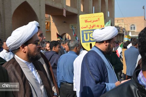 برگزاری راهپیمایی یوم الله 13 ابان در یزد