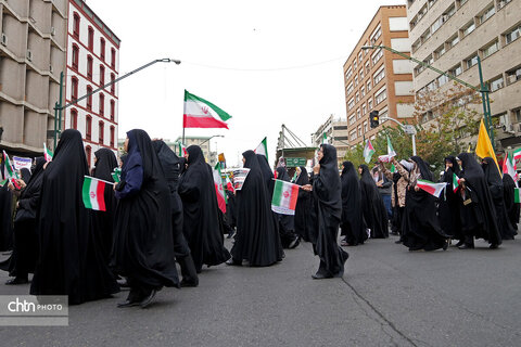 راهیمایی 13 آبان در تهران