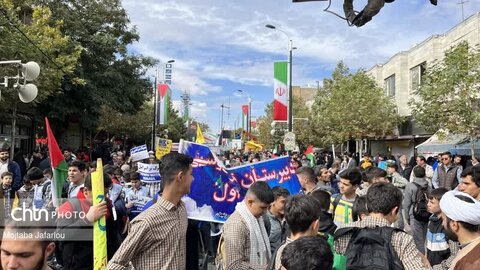 راهپیمایی یوم الله ۱۳ آبان - زنجان