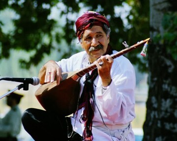 طنین موسیقی مقامی خراسان شمالی در نمایشگاه صلح ترکیه