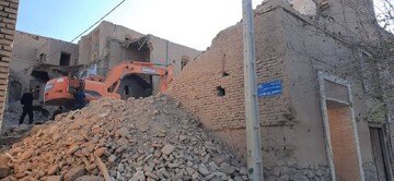 توقف عملیات تخریب غیرمجاز در بافت تاریخی تفت