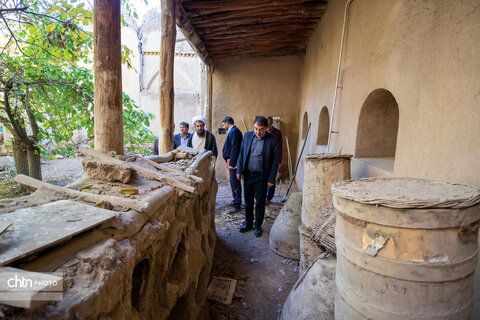 بازدید مدیرکل میراث‌فرهنگی همدان از آثار تاریخی شهر صالح آباد