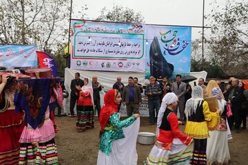 نخستین جشنواره اربا دوشاب در گیلان برگزار شد