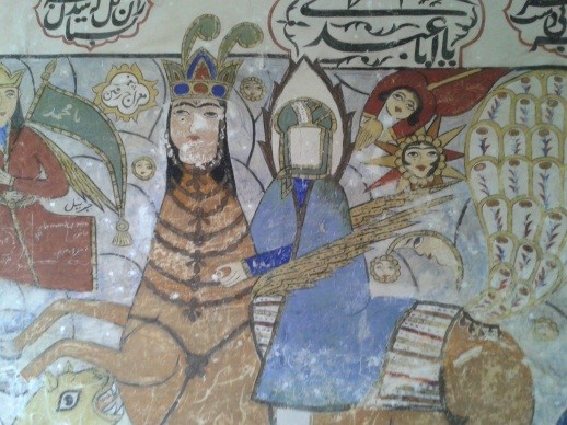 نقاشی‌های مذهبی عامیانه در بقعه آقا سید ابراهیم باباجان‌ دره املش