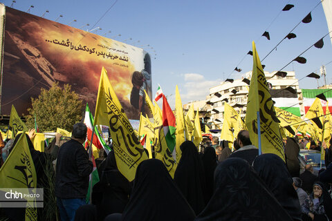 راهپیمایی حمایت از کودکان غزه در تهران
