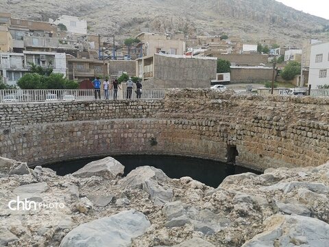 گرداب سنگی خرم‌آباد؛ یادگاری از دوره ساسانی