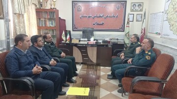 تقویت همکاری یگان حفاظت میراث فرهنگی استان مرکزی با فرماندهی انتظامی