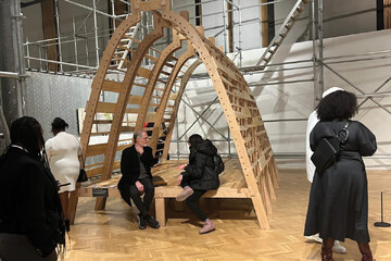 پروژه احیای درختان حرا و دانش لنج سازی ایران در نمایشگاه دوسالانه معماری شیکاگو