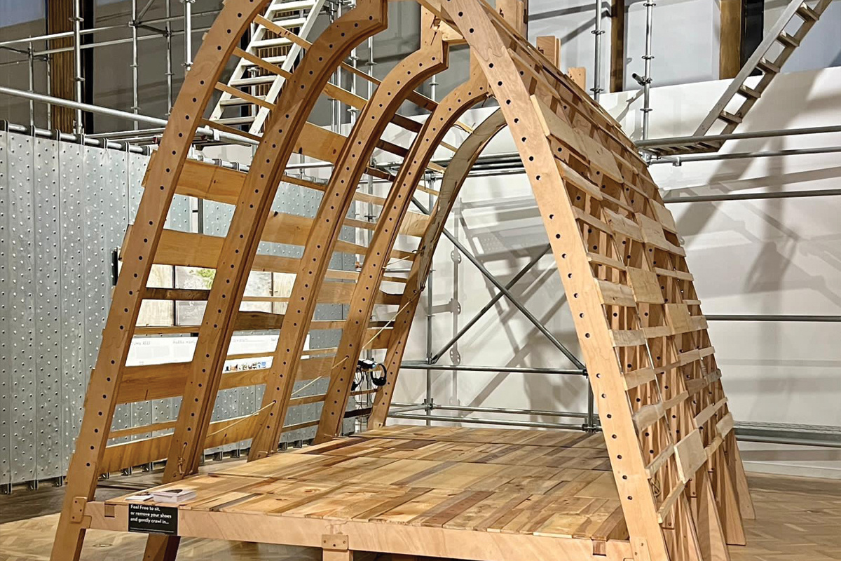 پروژه احیای درختان حرا و دانش لنج سازی ایران در نمایشگاه دوسالانه معماری شیکاگو