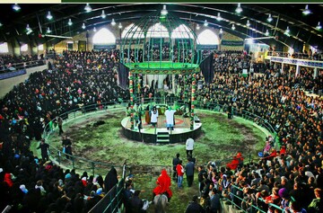 برگزاری مراسم تعزیه‌خوانی ایام فاطمیه در ارمغانخانه