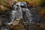 آبشار زیبای «اللو» سرکان