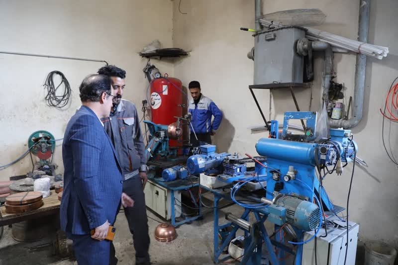 یک کارگاه بزرگ صنایعدستی مس در زنجان افتتاح شد