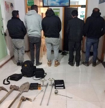کشف ۷ دستگاه فلزیاب و دستگیری ۲۲ حفار غیرمجاز در گیلان