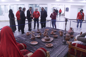 بازدید گردشگران پاکستانی از موزه زاهدان