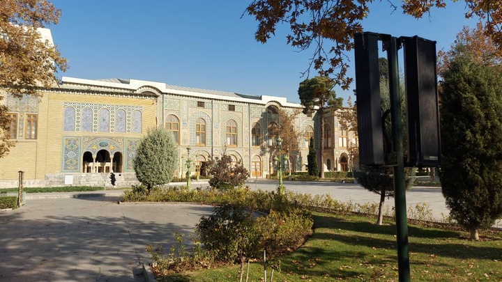 پرده‌ نماهای ۳ عمارت‌ مجموعه فرهنگی تاریخی گلستان برداشته شد