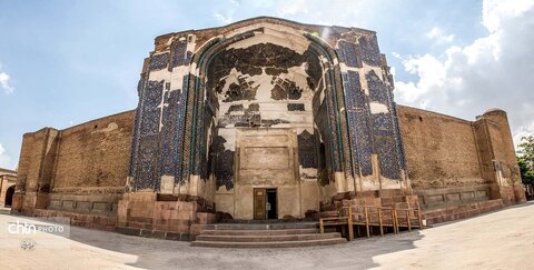 فوتو گرامتری عمارت مظفریه (مسجد کبود)