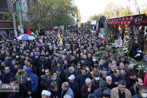 تشییع شهدای گمنام در تهران