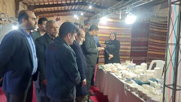 افتتاح نمایشگاه توانمندی‌ها، تولیدات و سوغات در قاین
