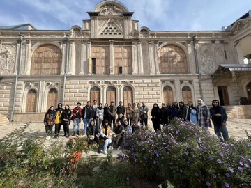بازدید دانشجویان معماری دانشگاه ارومیه از جاذبه‌های گردشگری آذربایجان غربی